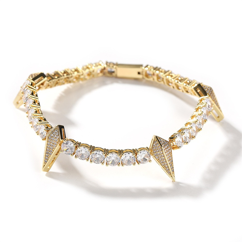 8inch Punk Hip Hop Spiked Brac - Men'S Fashion Night Out recensie en prijs