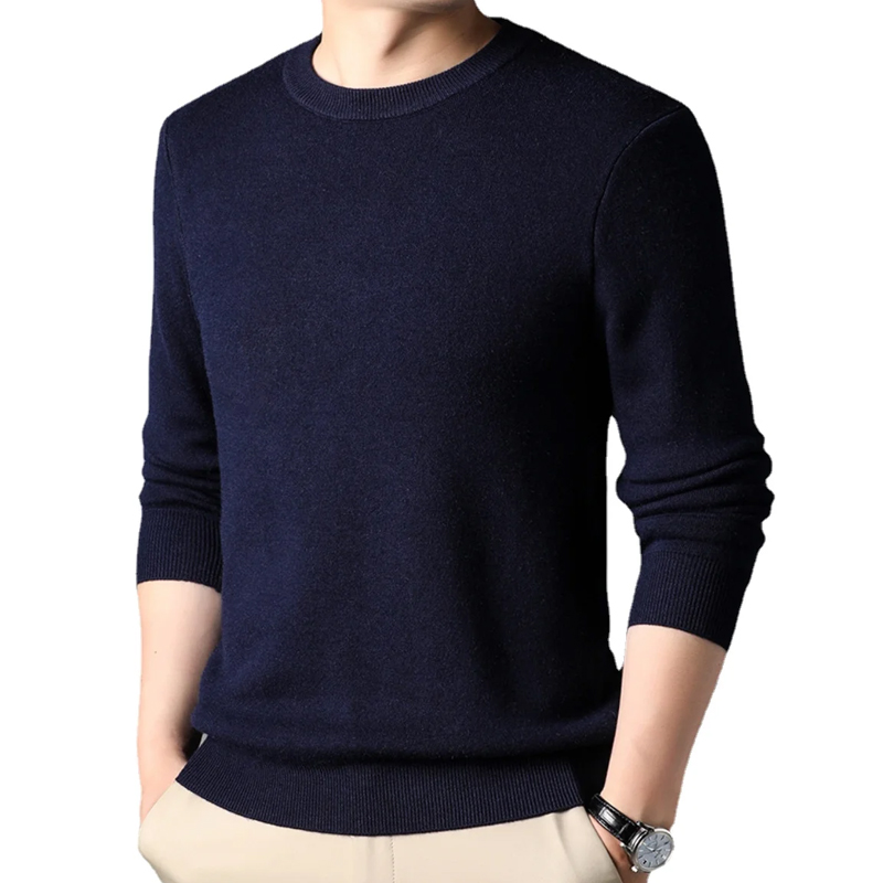 Men's Solid Color Knitted Pull - Knitted Cardigan Men recensie en prijs