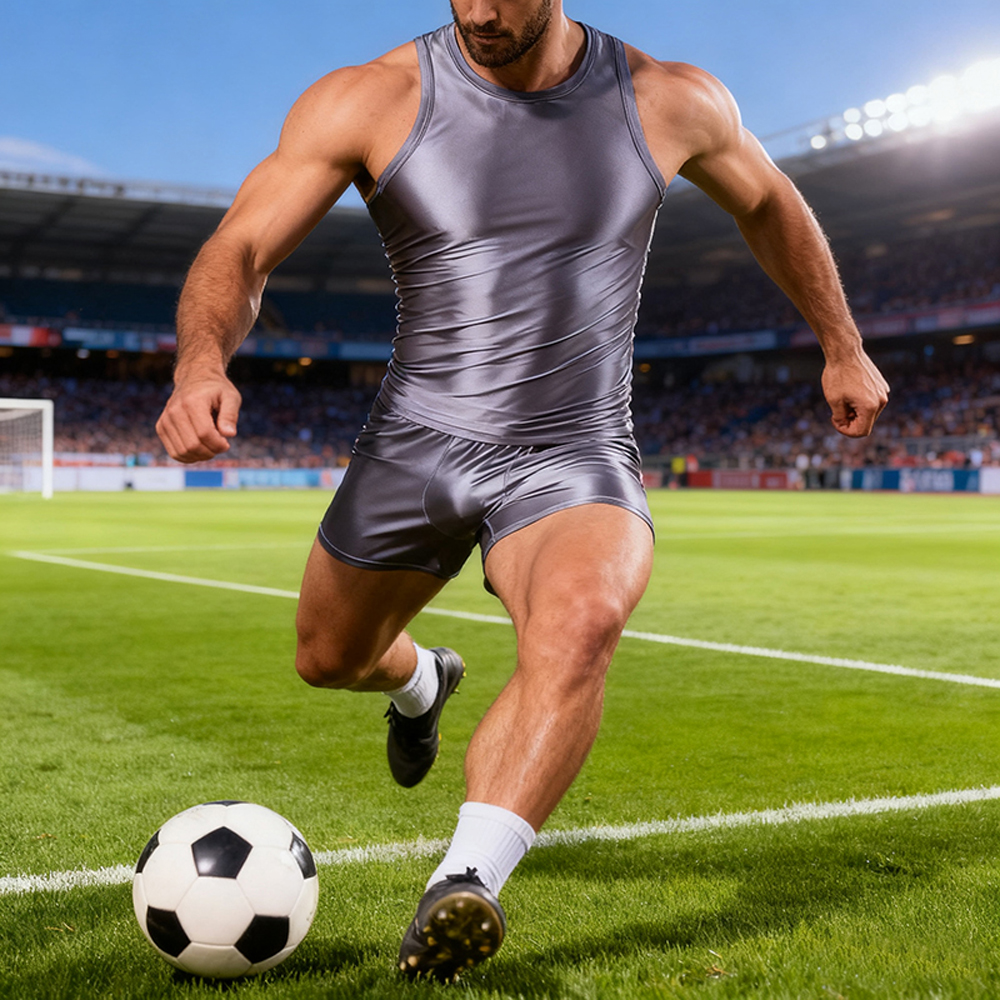 Men Silky Glossy Shiny Tracksu - Track Suit Men recensie en prijs