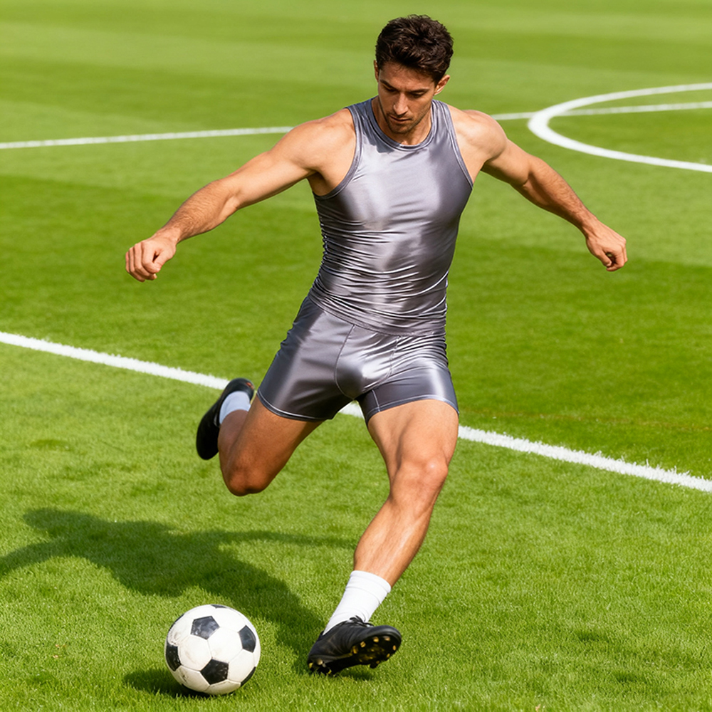 Men Silky Glossy Shiny Tracksu - Track Suit Men recensie en prijs