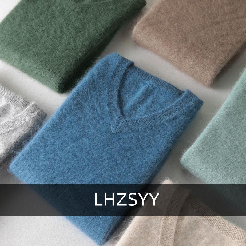 LHZSYY Men's 100% Mink Cashmer - Knitted Cardigan Men recensie en prijs