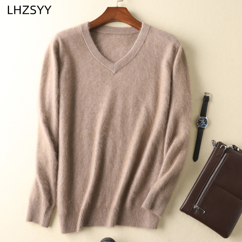 LHZSYY Men's 100% Mink Cashmer - Knitted Cardigan Men recensie en prijs
