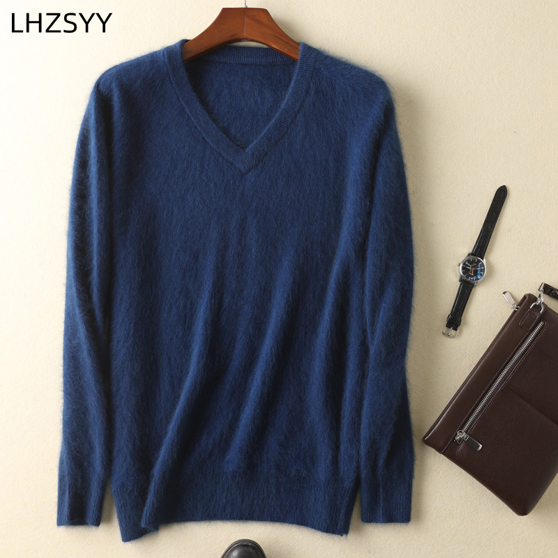 LHZSYY Men's 100% Mink Cashmer - Knitted Cardigan Men recensie en prijs