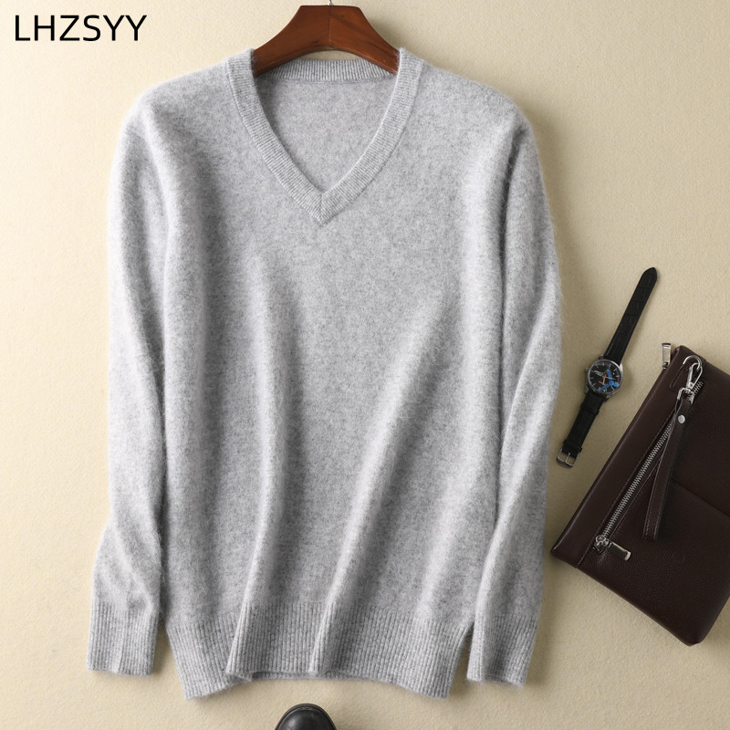 LHZSYY Men's 100% Mink Cashmer - Knitted Cardigan Men recensie en prijs