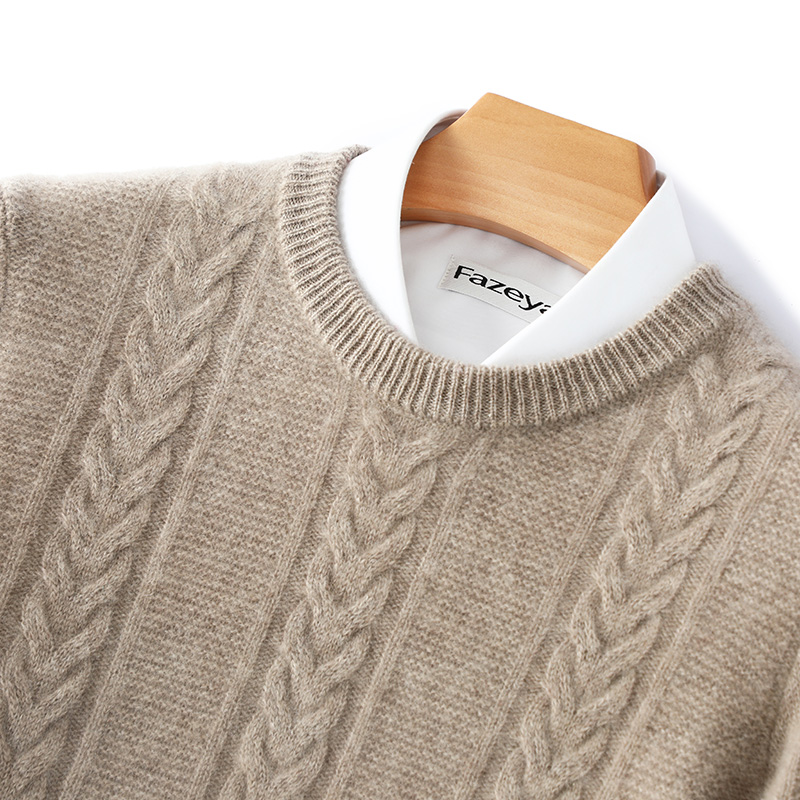 100% Merino Wool Sweater Men's - Knitted Cardigan Men recensie en prijs
