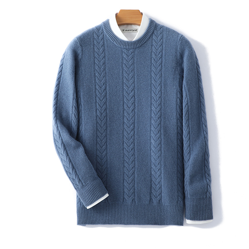 100% Merino Wool Sweater Men's - Knitted Cardigan Men recensie en prijs