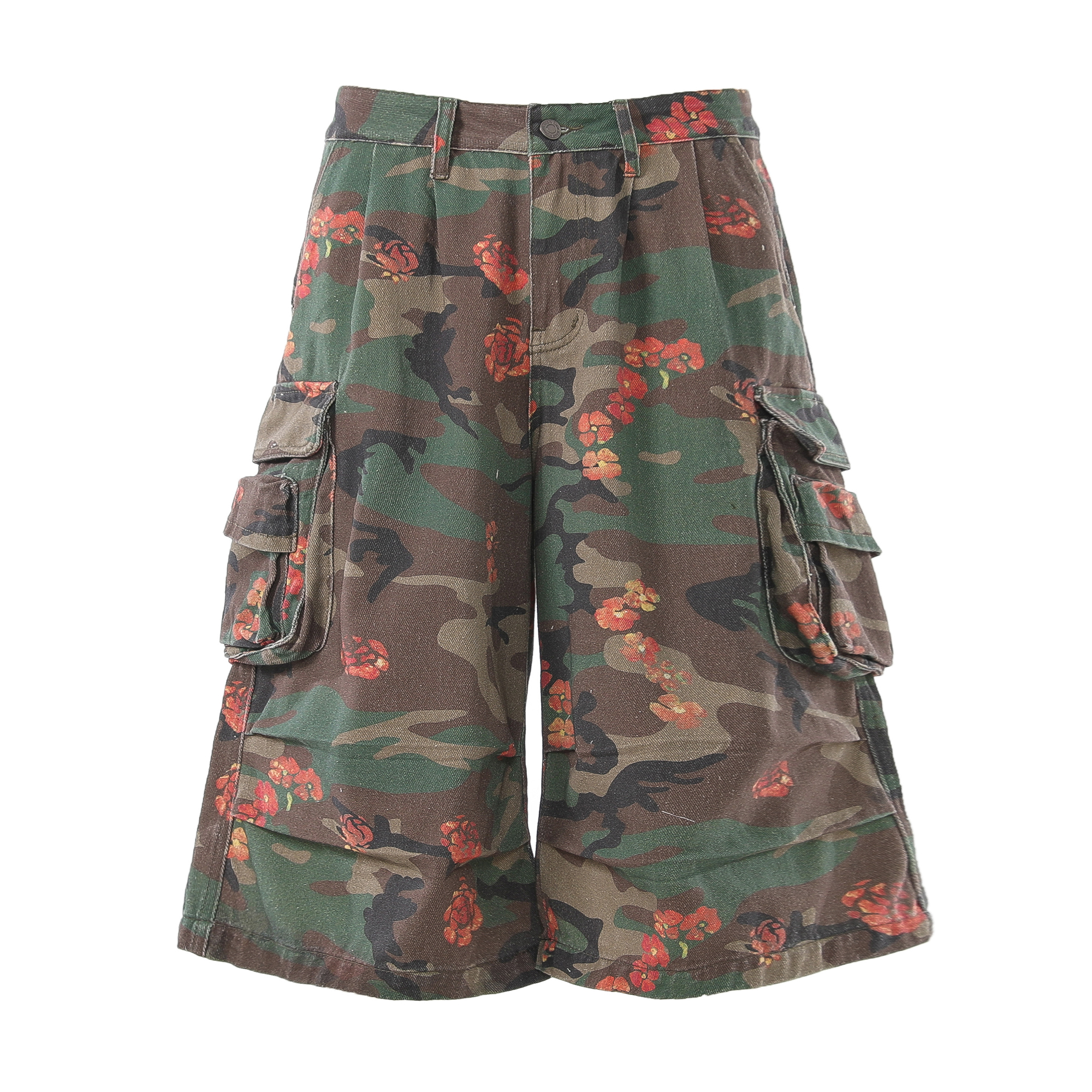 Men's Camo Floral Cargo Shorts - Mens Fashion Camo Pants recensie en prijs