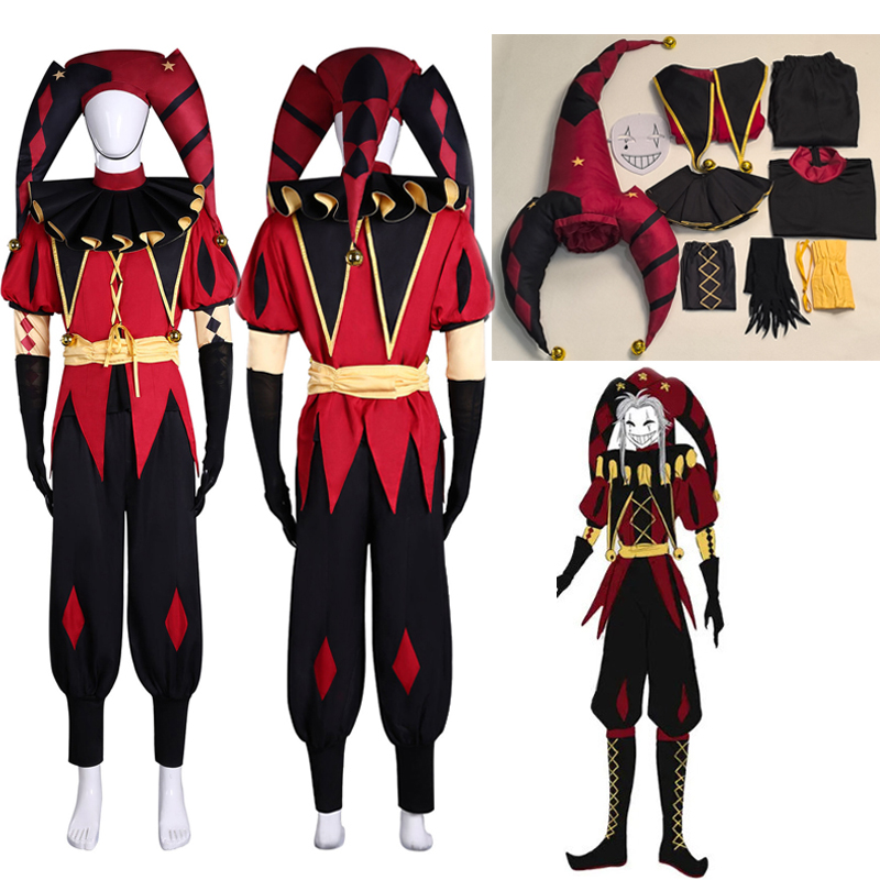 Pierrot Clown Costume Full Set - Mens Fashion Jumpsuit recensie en prijs