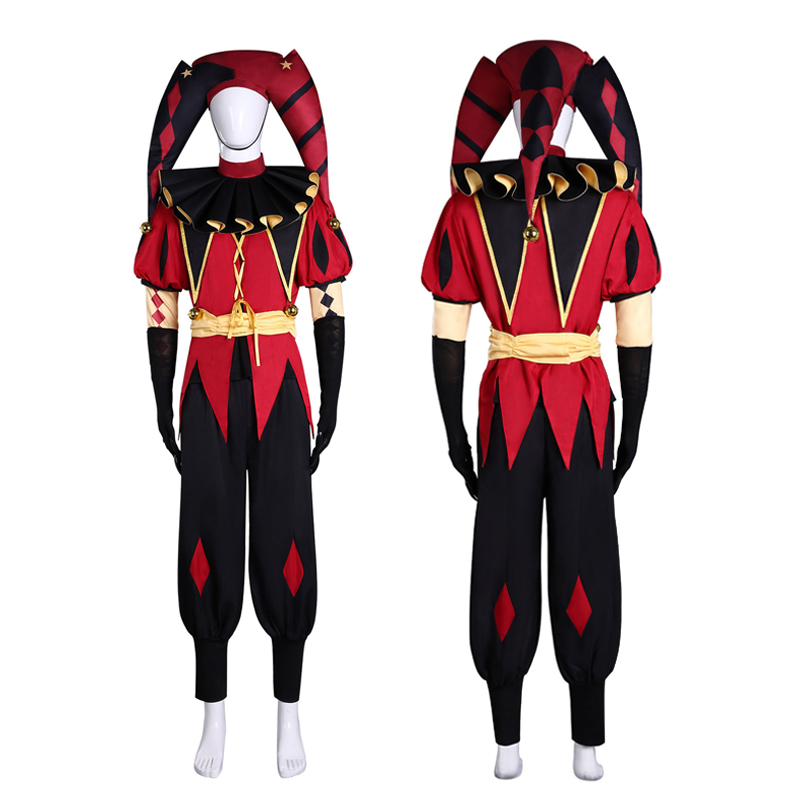Pierrot Clown Costume Full Set - Mens Fashion Jumpsuit recensie en prijs