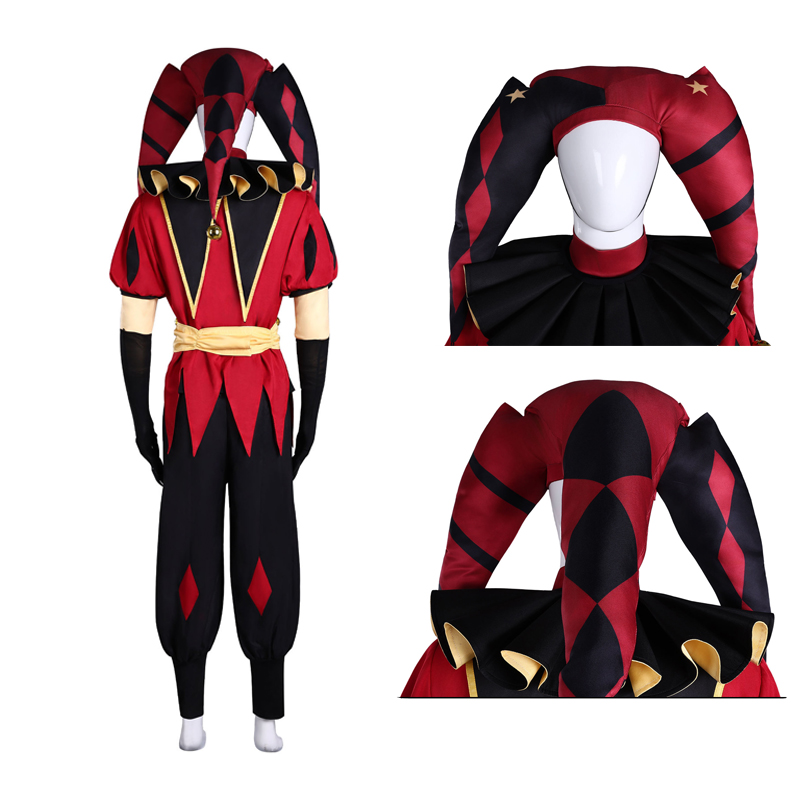 Pierrot Clown Costume Full Set - Mens Fashion Jumpsuit recensie en prijs