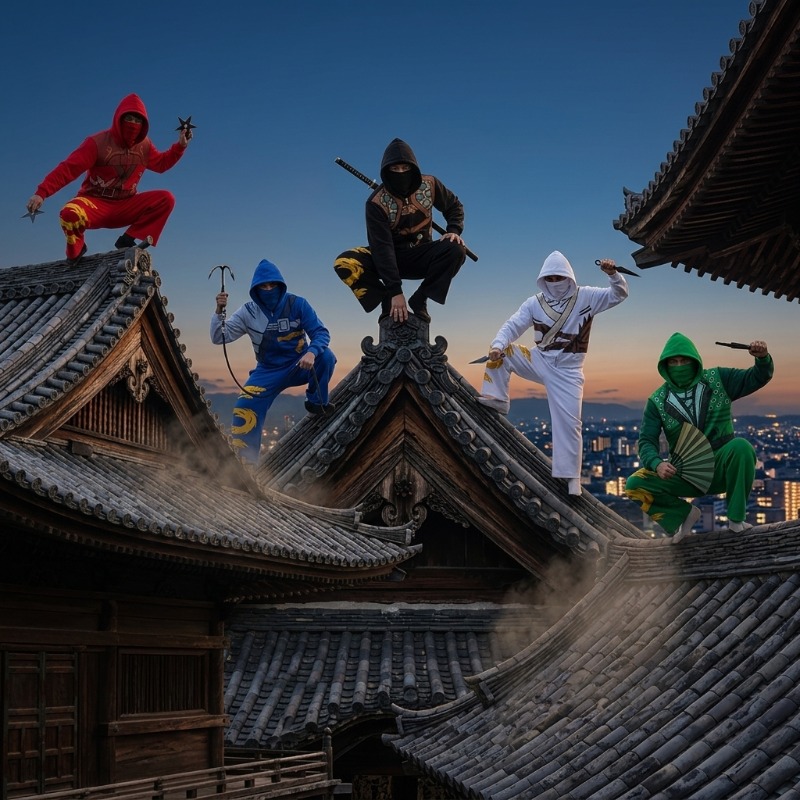 Ninja Warrior Armor Hoodie Set - Track Suit Men recensie en prijs