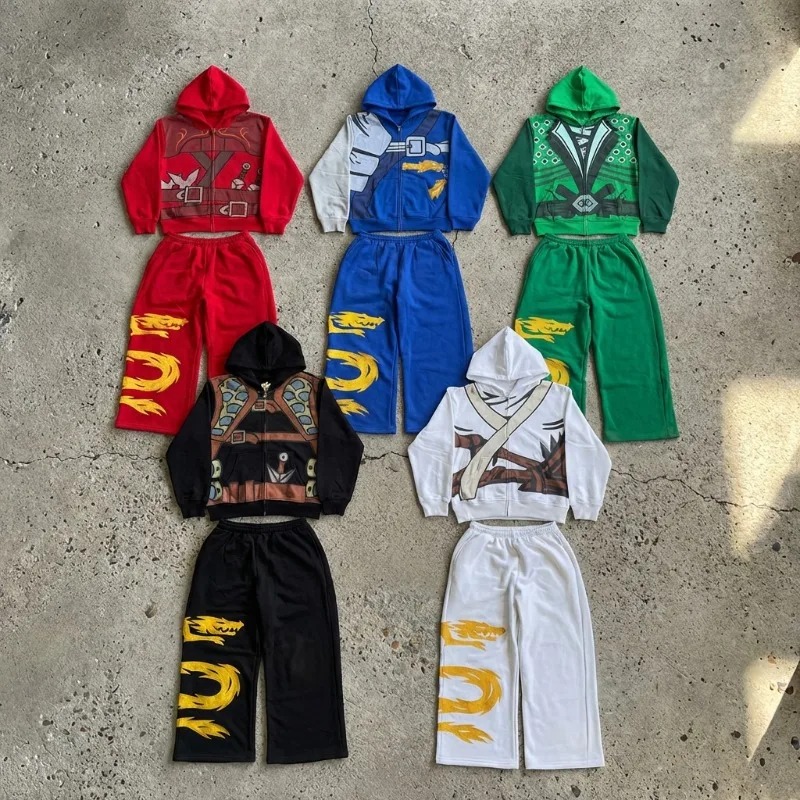 Ninja Warrior Armor Hoodie Set - Track Suit Men recensie en prijs
