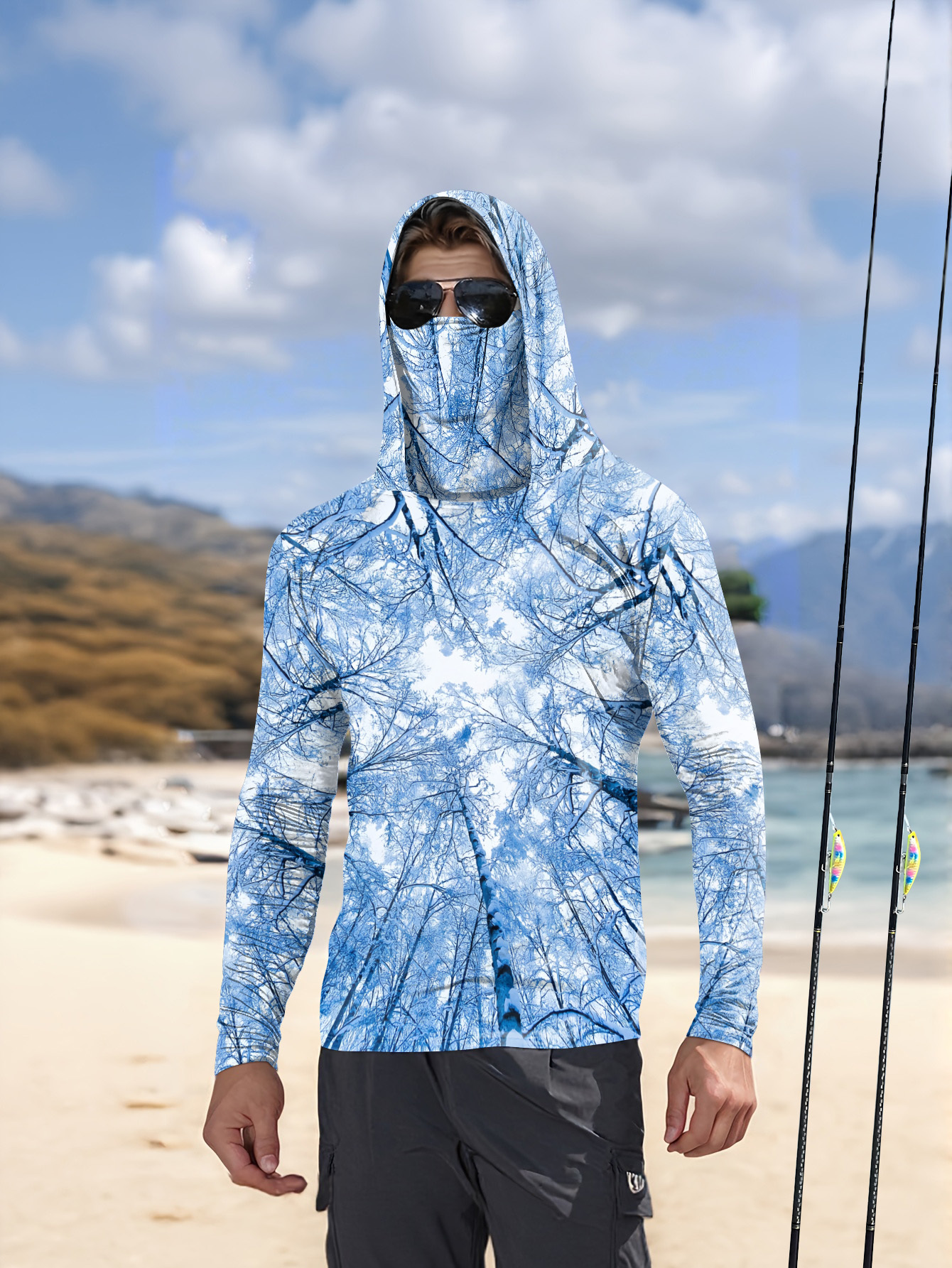 Fishing hooded sweatshirt men' - Men'S Fashion For Summer recensie en prijs