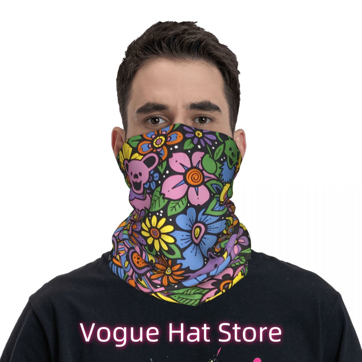 Bear Bandana Neck Gaiter Print - Men'S Fashion Rings recensie en prijs
