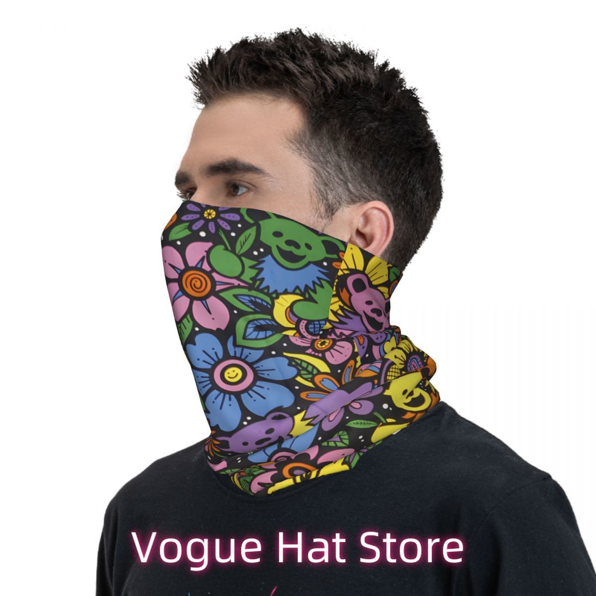 Bear Bandana Neck Gaiter Print - Men'S Fashion Rings recensie en prijs