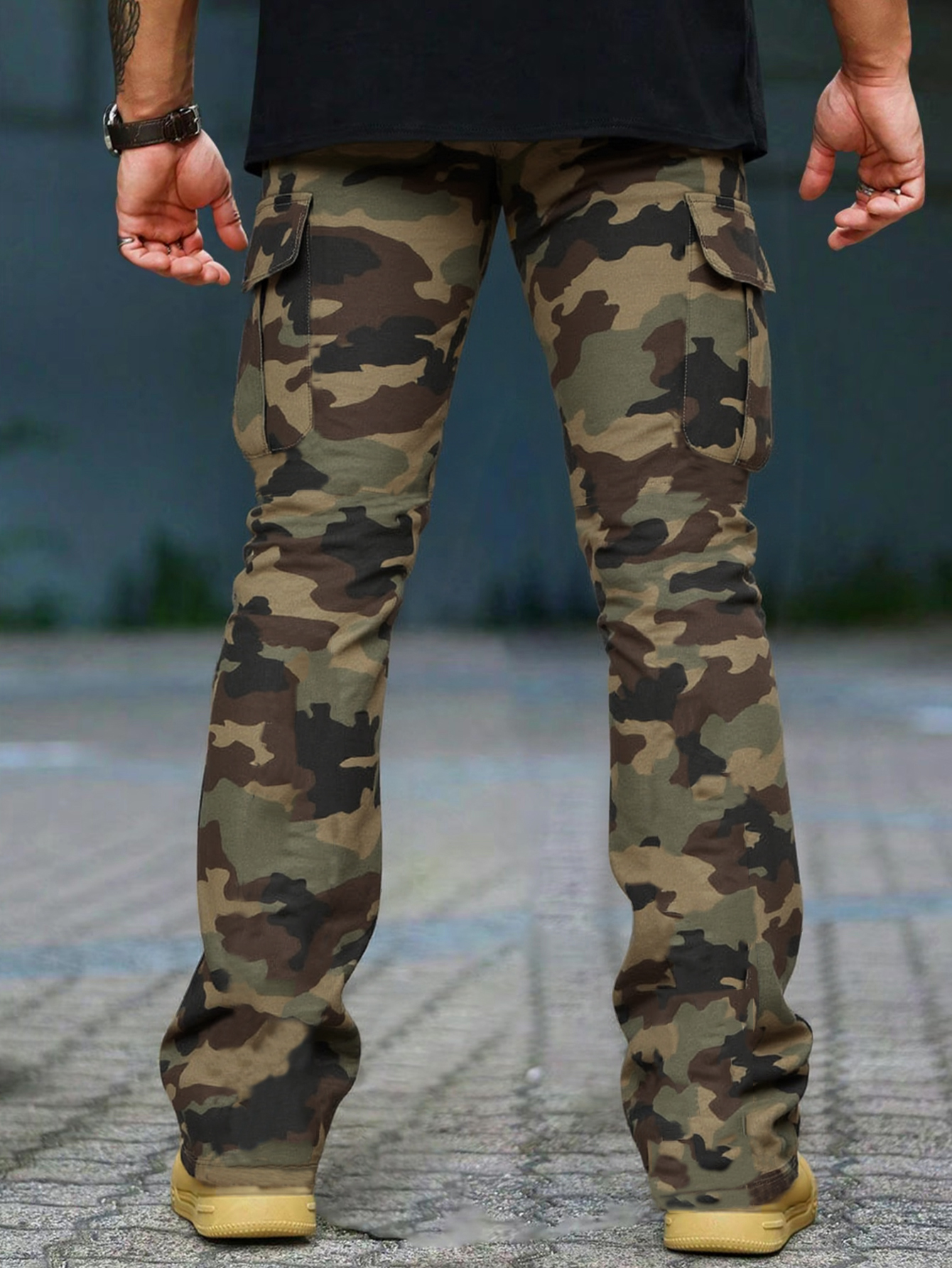 Men's Simple Camo Casual Pants - Mens Fashion Camo Pants recensie en prijs