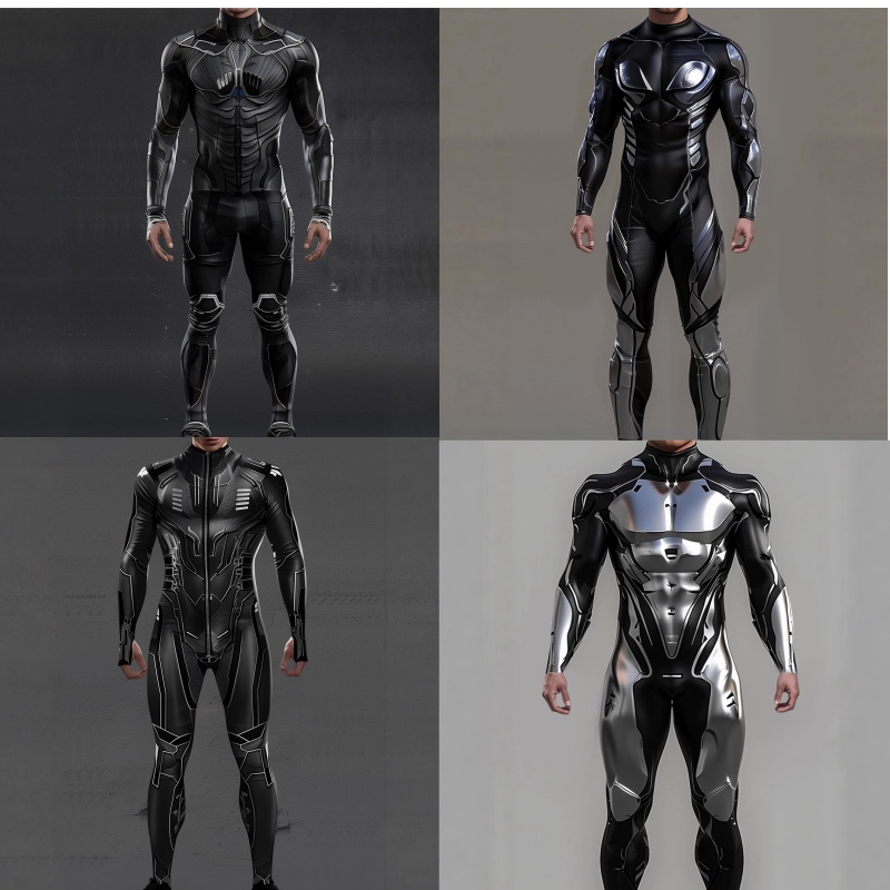 Steampunk CyberPunk Futuristic - Mens Fashion Jumpsuit recensie en prijs