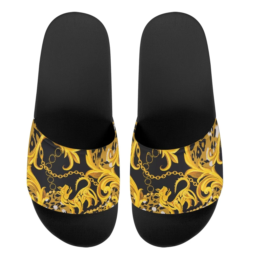 Roses Leopard and Gold Custom  - Mens Fashion Sandals recensie en prijs
