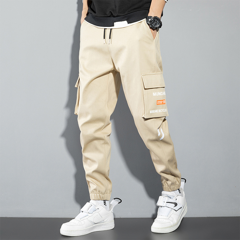 Orange Cargo Pants Men Hip Hop - Mens Fashion Camo Pants recensie en prijs