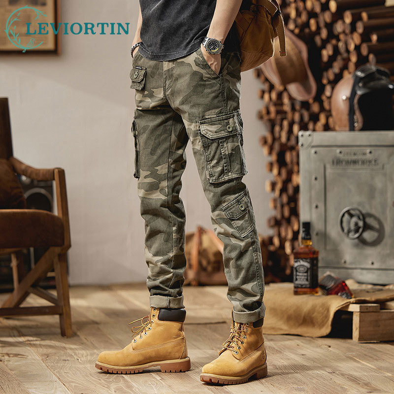 2025 Four Seasons Men's Fashio - Mens Fashion Camo Pants recensie en prijs