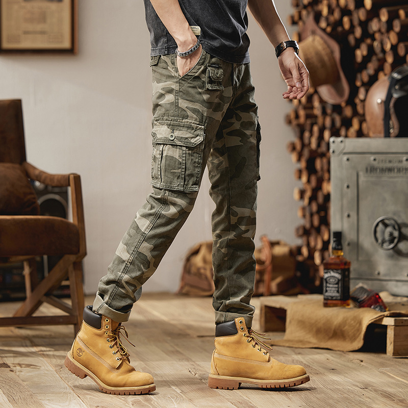 2025 Four Seasons Men's Fashio - Mens Fashion Camo Pants recensie en prijs