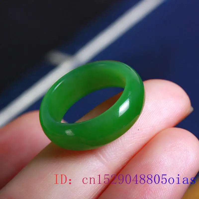 Natural Green Hetian Jade Ring - Men'S Fashion Rings recensie en prijs